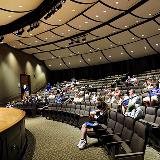 Swan Auditorium at New Student Orientation Day at Hilbert College