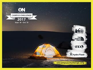 Campus challenge - tent photo