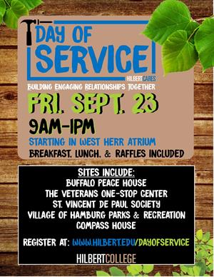 Day of Service flyer