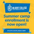 Summer Camp Enrollment is Available at Hilbert
