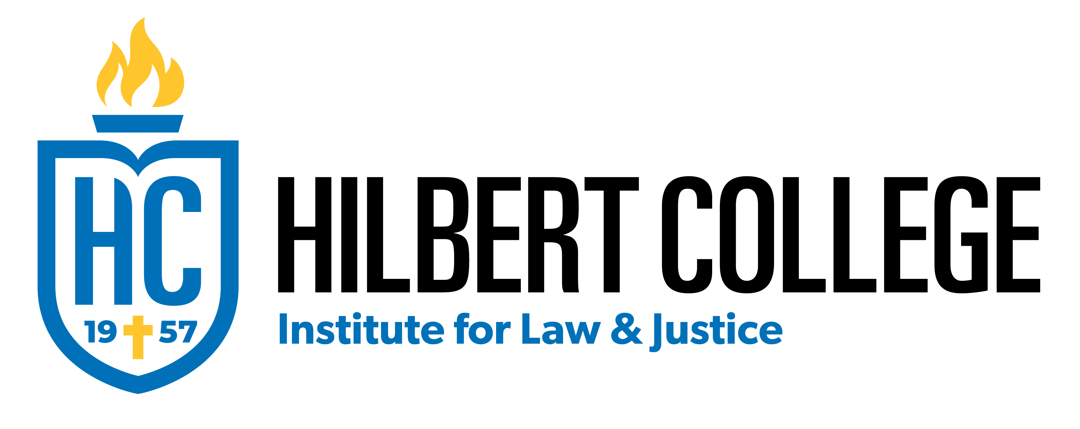 Institute for law and justice - wordmark logo