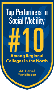 Top Performer in Social Mobility for Regional Colleges in the North #10
