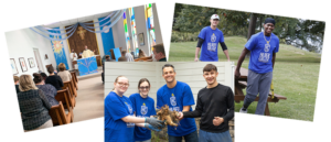 Campus Ministry Photos that encompass Hilbert Franciscan values