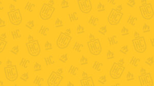 A Hilbert pattern graphic background.