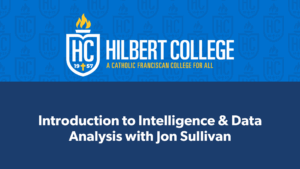 Video thumbnail graphic: Introduction to Intelligence and Data Analysis with Jon Sullivan