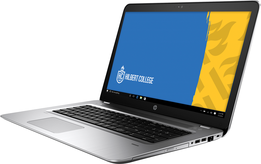 An image of a Hilbert HP laptop