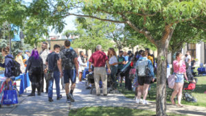 Student Involvement Fair at Hilbert College
