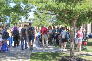 Student Involvement Fair at Hilbert College