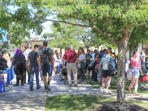Student Involvement Fair at Hilbert College