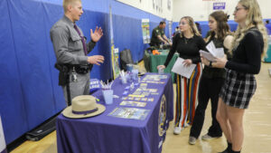Hilbert students attending our annual career fair