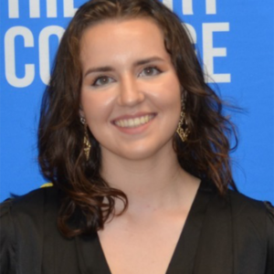 A portrait of Ashley Schroeder, alumni