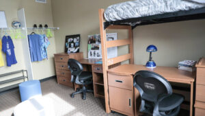 A dorm room in Hilbert's Trinity Hall