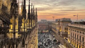A photo of Milan, Italy