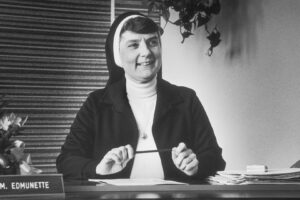 A portrait of Sister Edmunette from 1974.