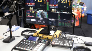 Trainwreck Sport's technical setup for shows.